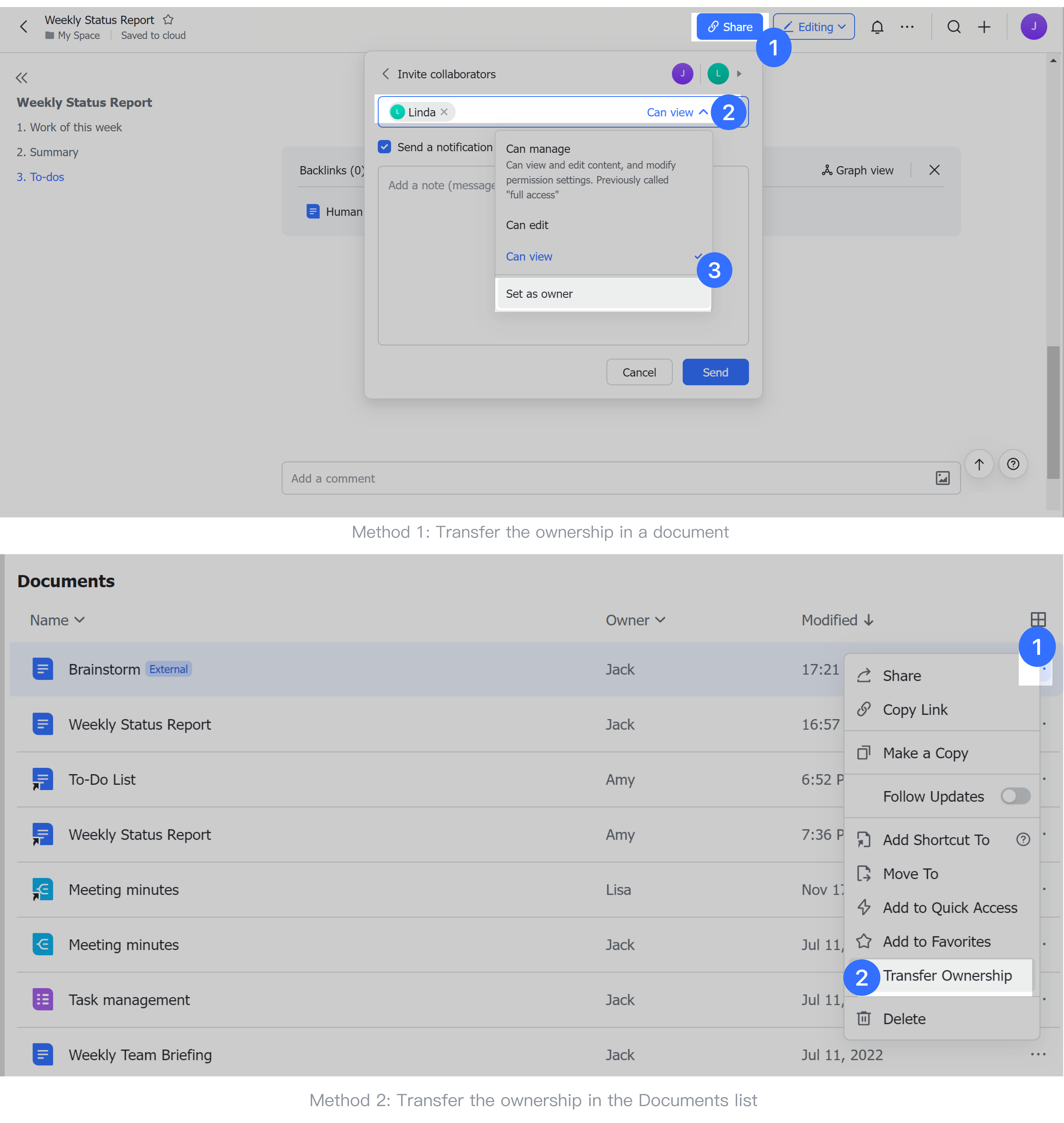 Get to know Docs permissions