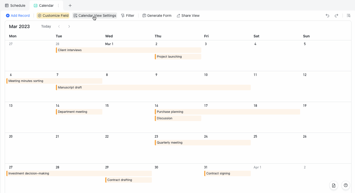 use-calendar-view-in-base