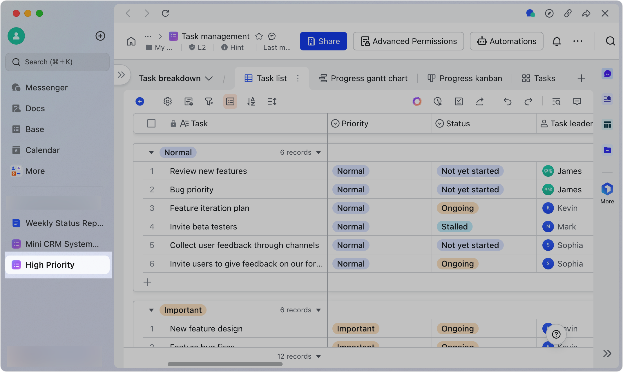 Customize the navigation bar