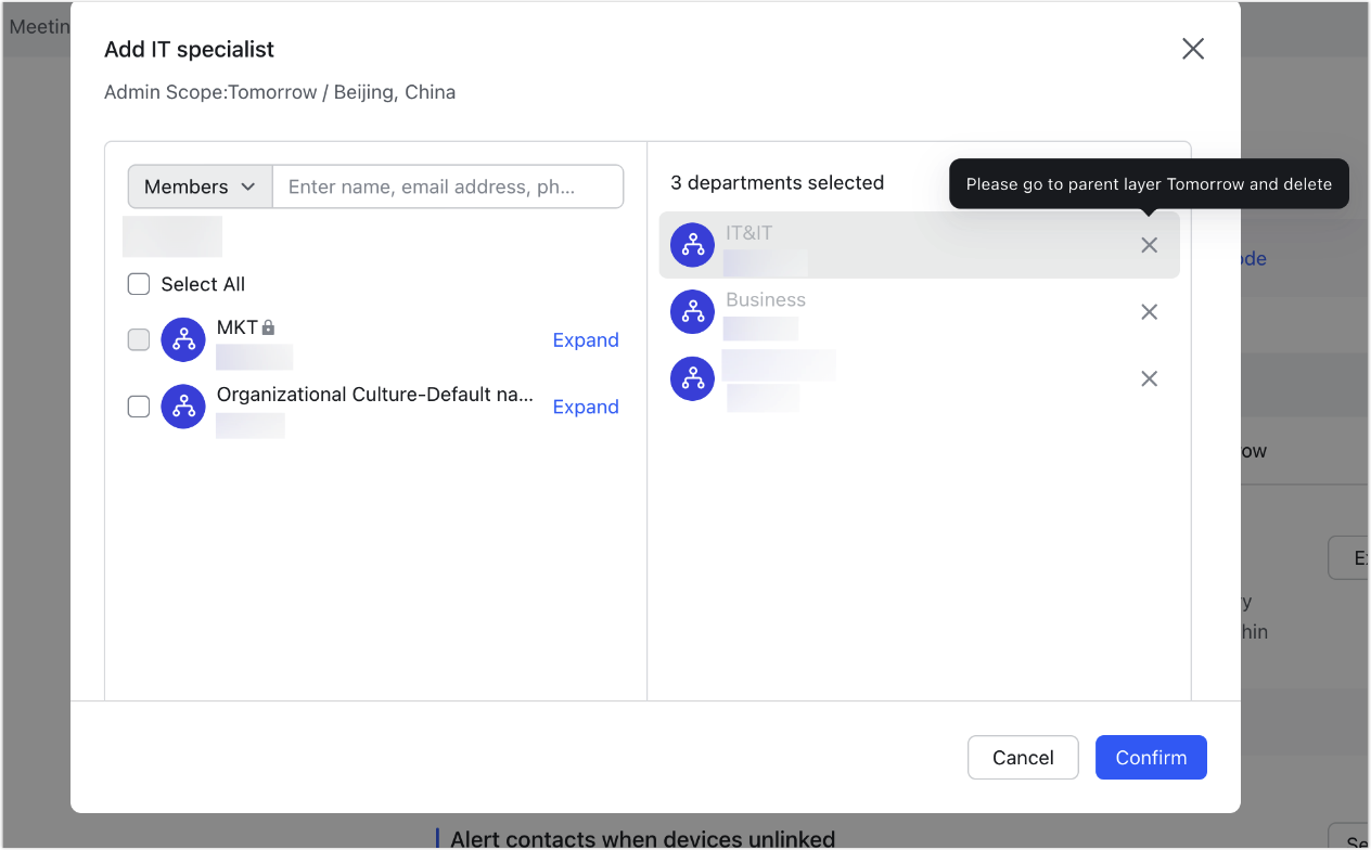 Admin Configure deployment permissions