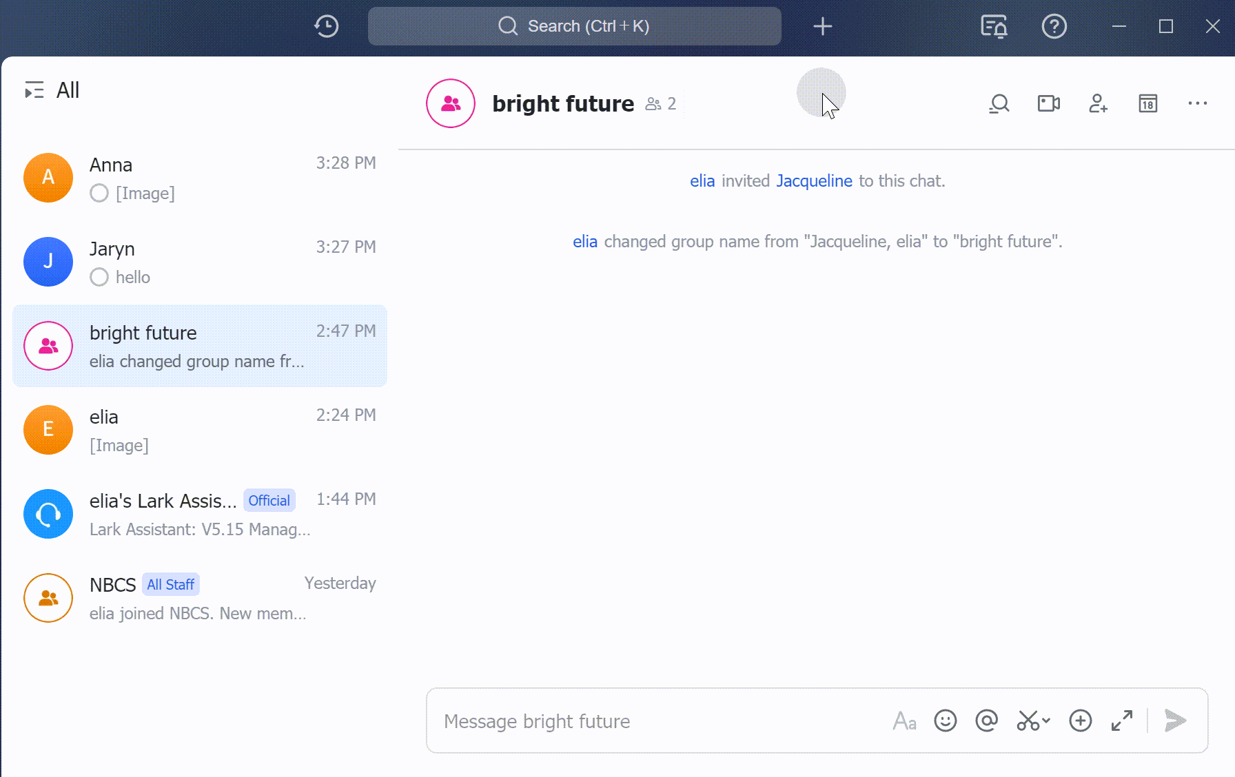 How to create a group and invite others to the group?