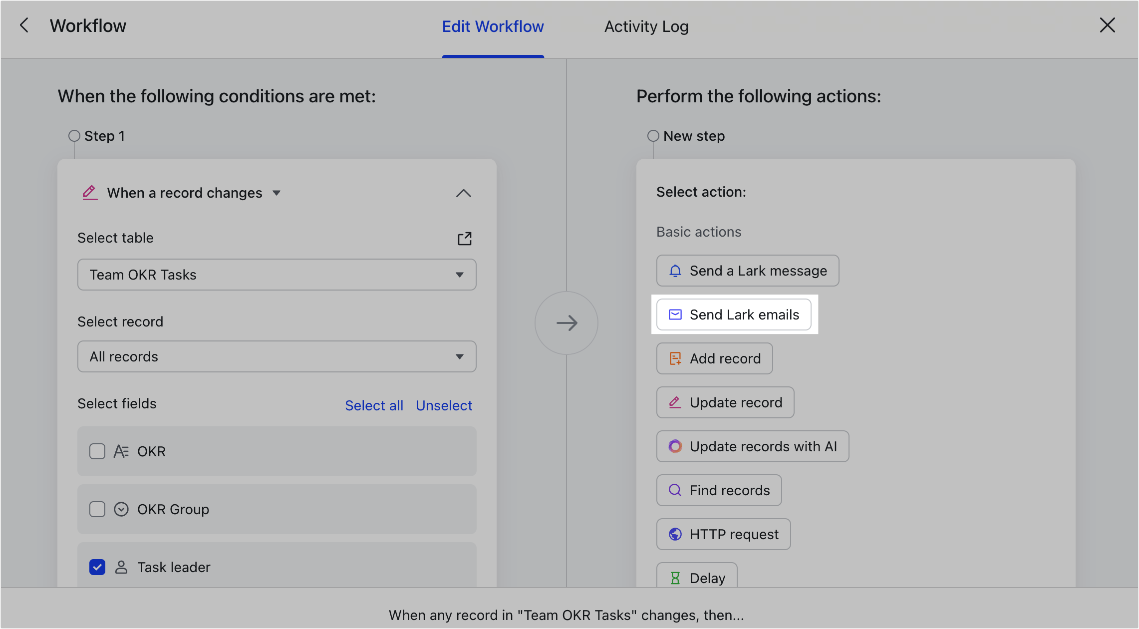 Send emails using automated workflows