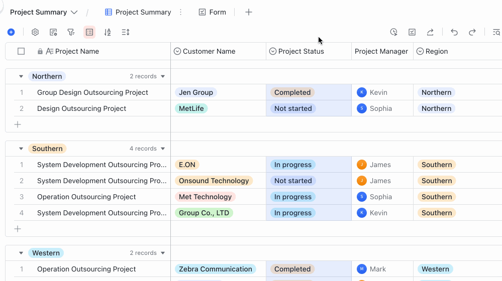 Use single and multiple option fields in Base