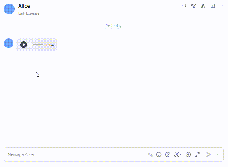 Translate text and audio messages