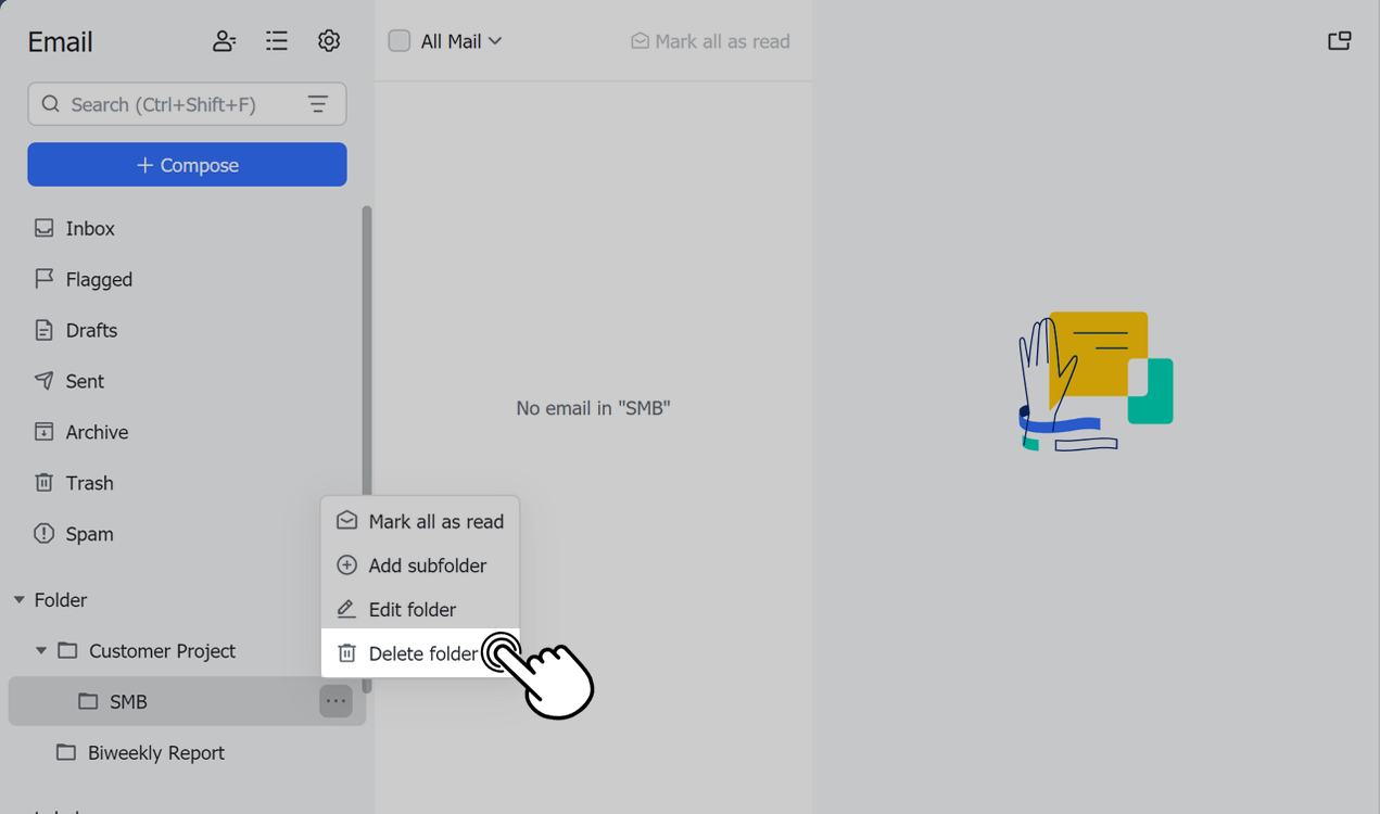 use-email-folders