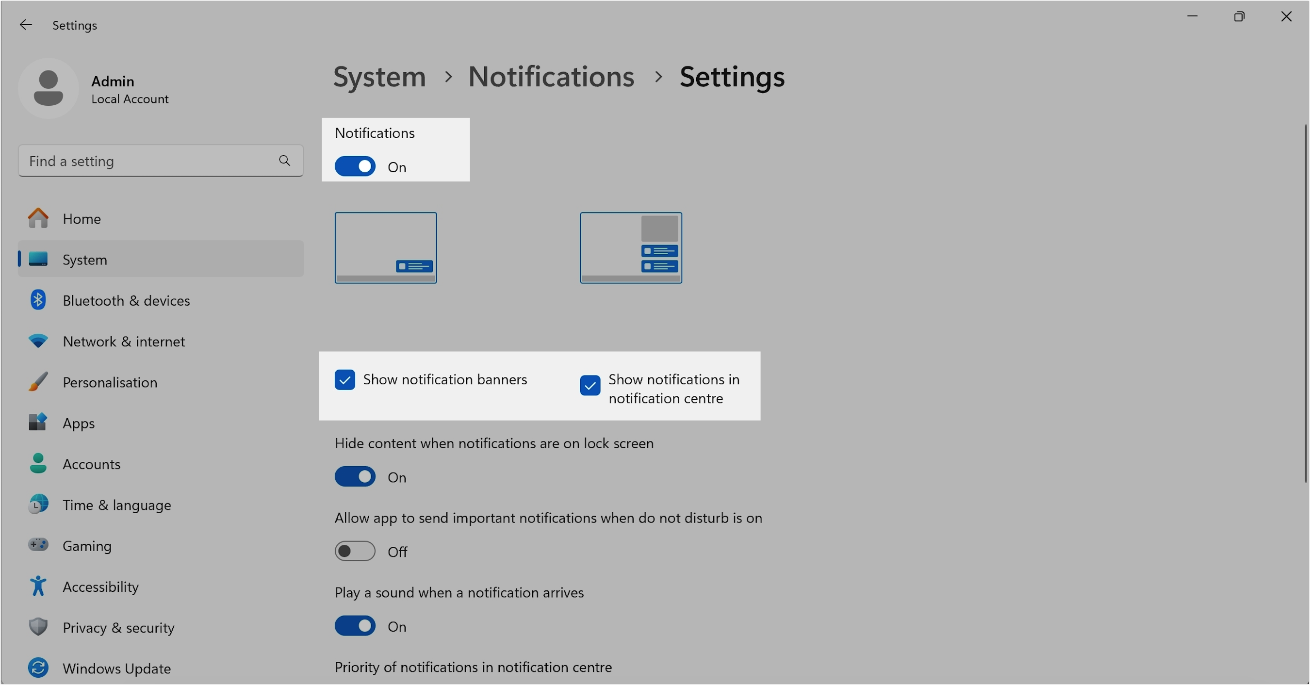 How can I fix message notification problems?