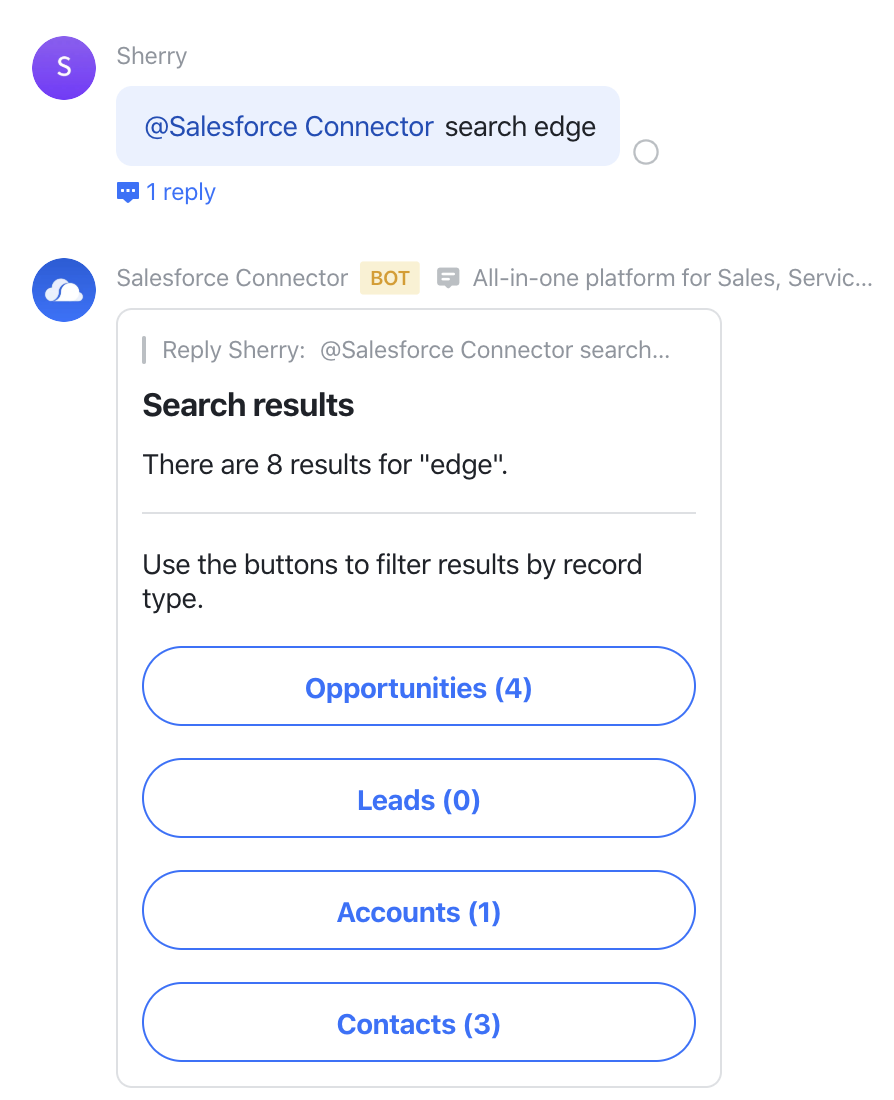 Use the Salesforce Connector