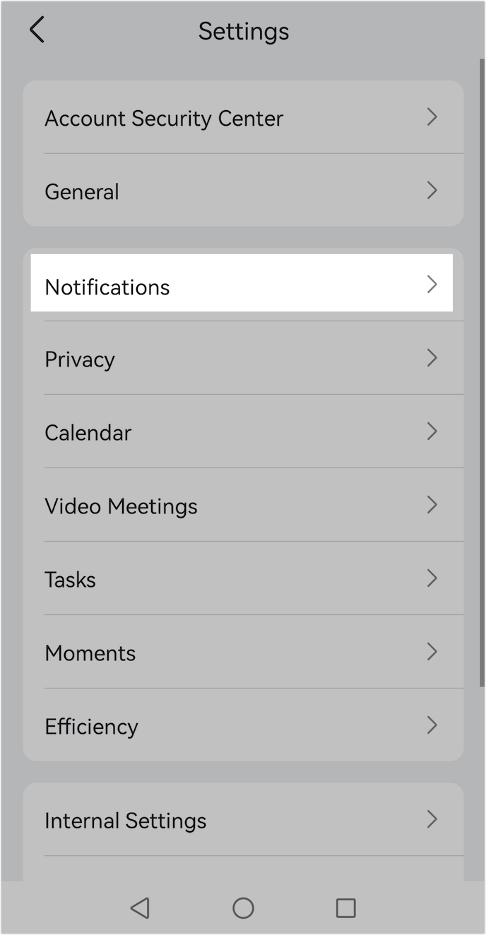 What should I do if my Android device cannot receive message notifications?