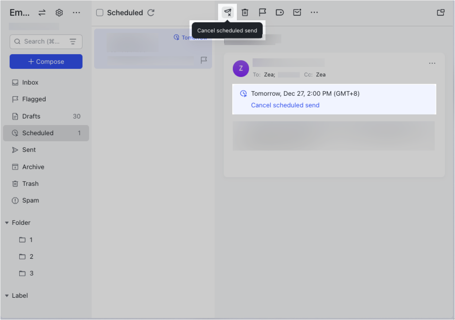 SCHEDULE EMAILS TO SEND visual data 8