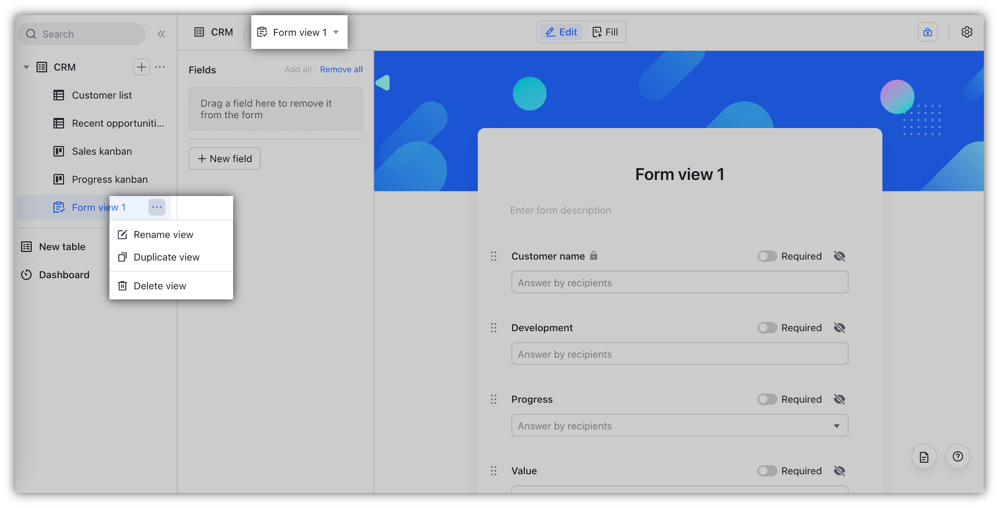 use-form-view-in-base