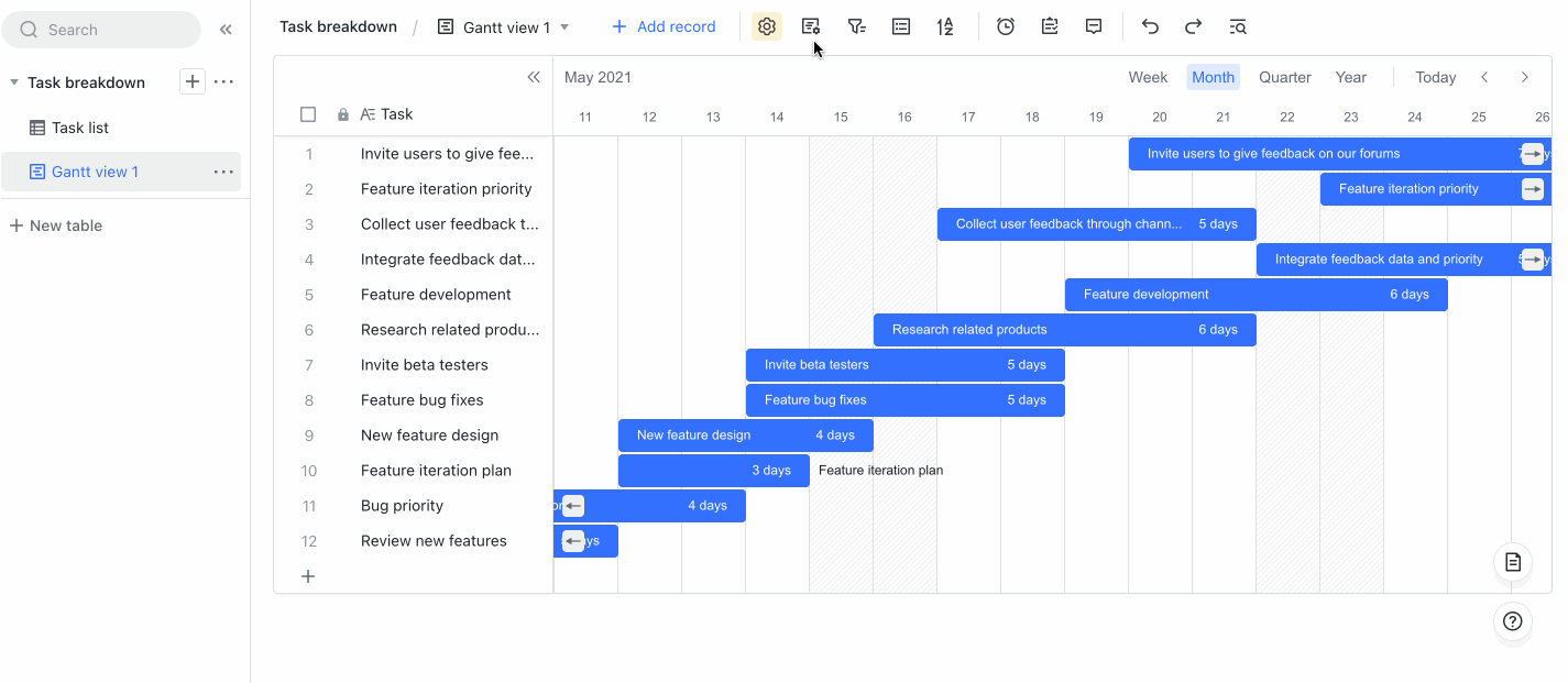 use-gantt-view-in-base