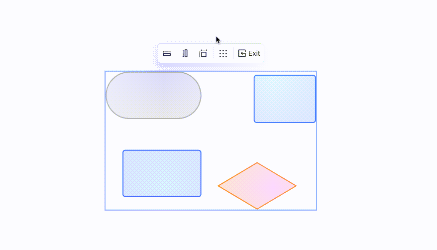 Batch edit shapes in a board