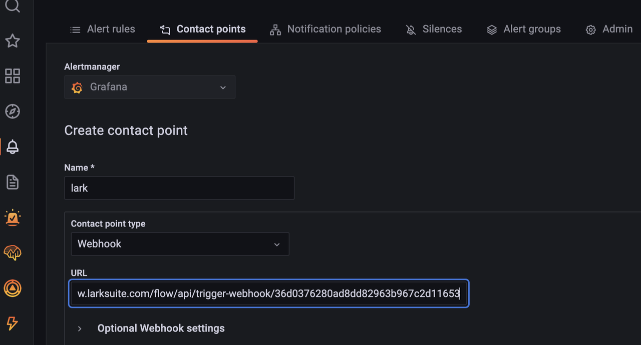 Use the Grafana Connector