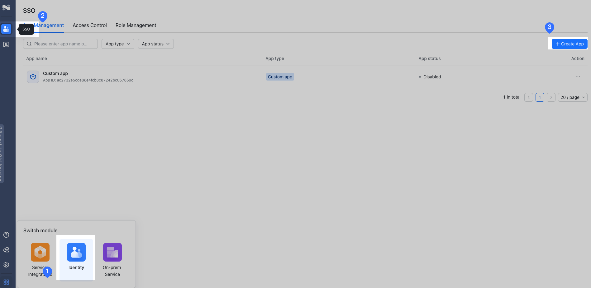 Configure sso for apps lark sso 