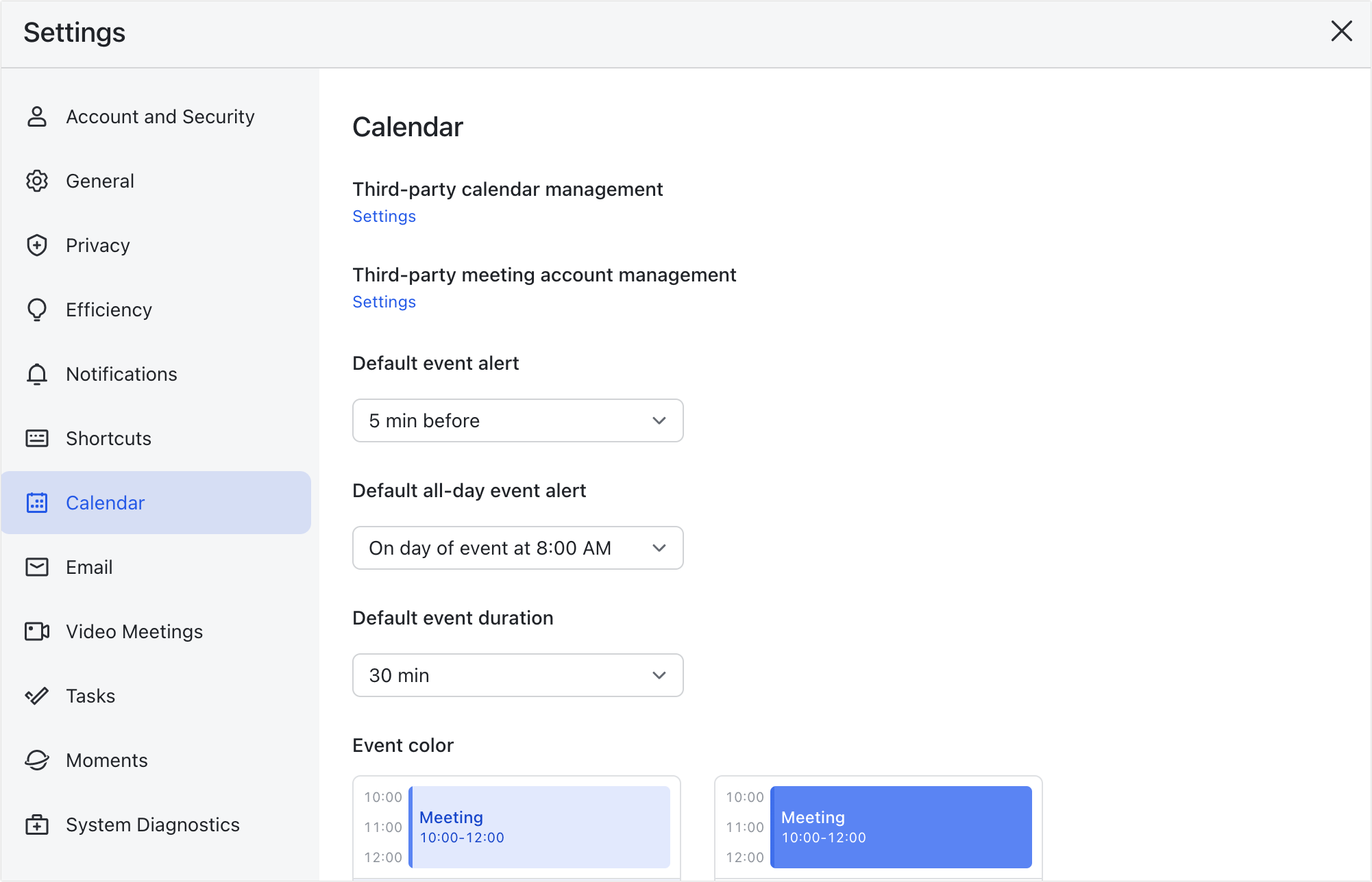 Personalize your Calendar