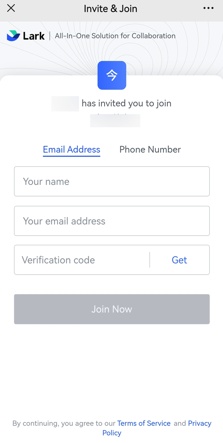 Use invite QR codes to join an organization