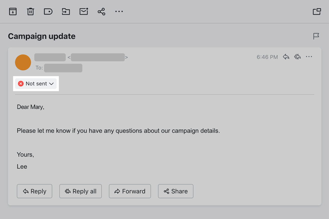 view-email-delivery-status