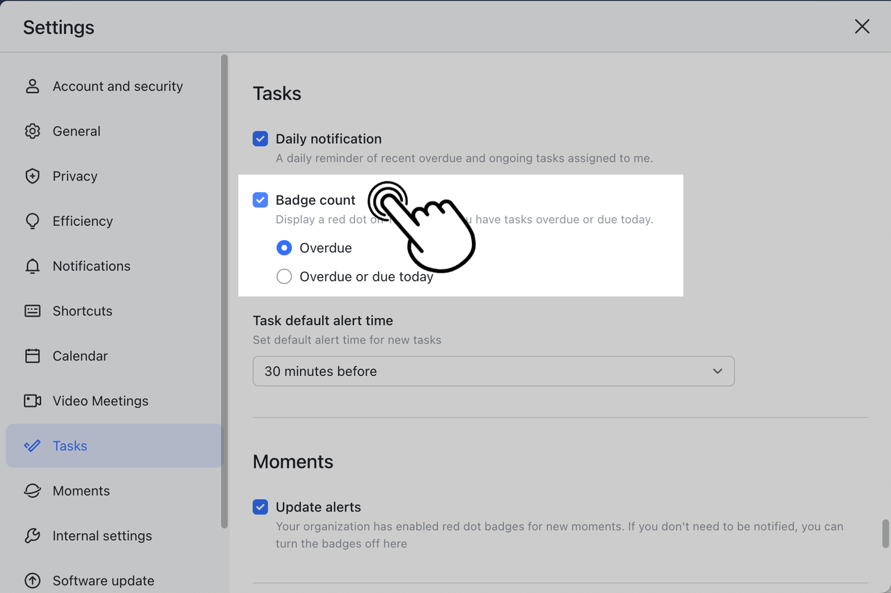 task-settings