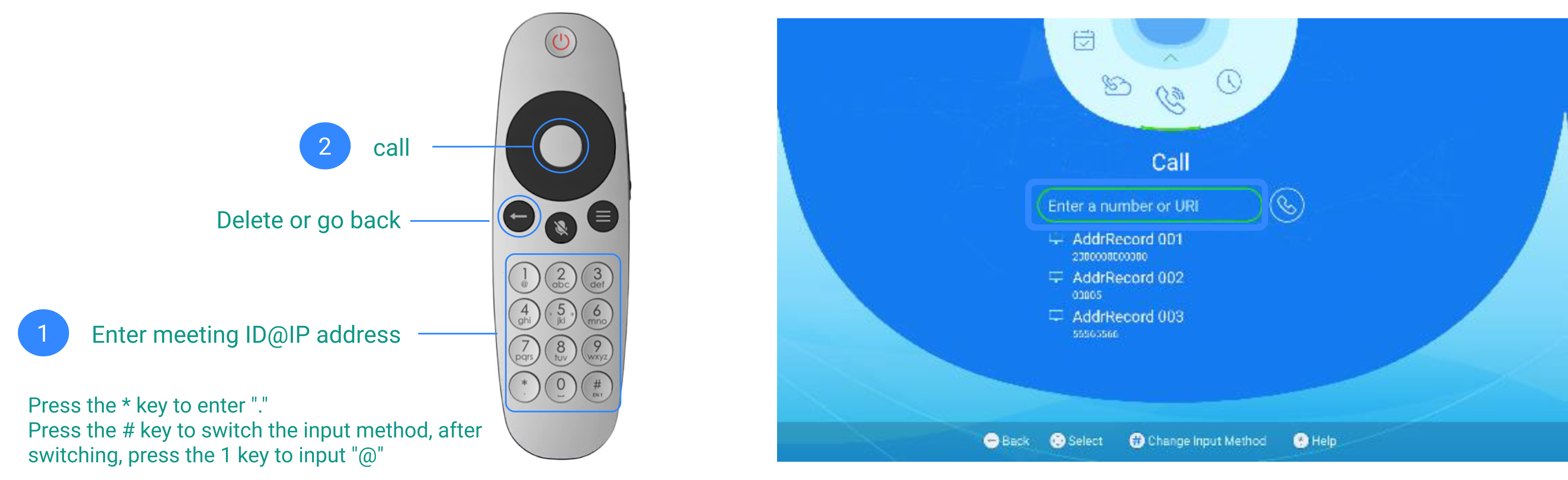 Join meetings and handle inmeeting operations — Huawei remote control