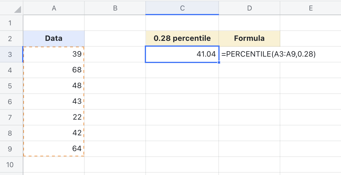 percentile-function-for-sheets